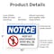 Signmission Keep Out Unauthorized Entry Prosecuted OSHA Notice Sign, Plastic, 10in W x 7in L, 2PK OS-2PACK-NS-P-710-L-15866 - alternate 4